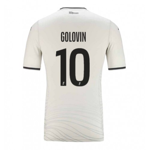 Fotbalové Dres AS Monaco Aleksandr Golovin #10 Alternativní 2024-25 Krátký Rukáv